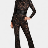 Jimena | Rochie din dantelă cu perle strălucitoare și corset