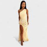 Aurelia | Rochie din satin scurtă