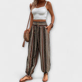 Scarlett | Pantaloni cu model etnic
