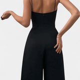 Romily | Pantaloni Eleganți Sexy cu Talie Largă și Șnur