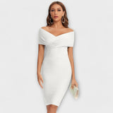 Lara | Rochie mini elegantă cu gâtul în V