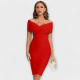 Lara | Rochie mini elegantă cu gâtul în V