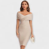 Lara | Rochie mini elegantă cu gâtul în V