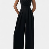 Romily | Pantaloni Eleganți Sexy cu Talie Largă și Șnur