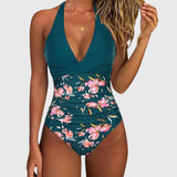 Flávia | Costum de baie elegant pentru femei cu decolteu în V