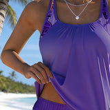 Elegant Tankini Imprimat cu Ocean