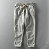 Conny | Pantaloni Relaxed Fit Confecționați din Fibre Naturale pentru Bărbați