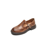 Vela™ | Pantofi de piele de lux cu cataramă