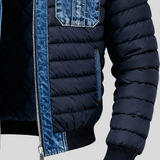 Nikola | Jachetă denim clasică cu două fețe