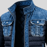 Nikola | Jachetă denim clasică cu două fețe