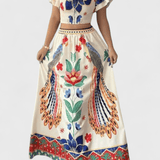 Itzel | Set Boho cu modele etnice