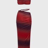 Estela | Set de rochie fără spate