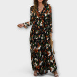 Irina | Rochie Maxi cu Model Floral