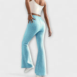 Jennifer | Pantaloni lați cu stil