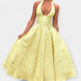 Maya | Rochie Midi cu Spate Deschis și Corset