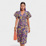 Lilija | Rochie Tropicală Aprinsă