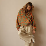 Deizija | Pulover cu model floral bohemian