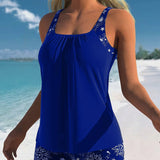 Tankini tipărit Boyshort Soleil