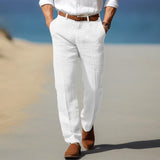 Frank | PANTALONI LINIVI PREMIUM PENTRU BARBATI (POTRIVITI PENTRU CUREA)