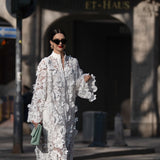 Estelle | Rochie din Dantelă Albă