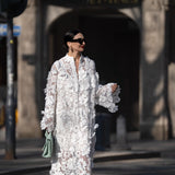 Estelle | Rochie din Dantelă Albă