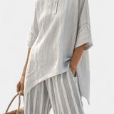 Clarisse | Daisy cămașă asimetrică elegantă pentru confort