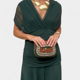 Luana | Rochie elegantă cu decupaj în V