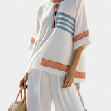 Bruna | Ansamblu Etnic cu Margarete