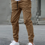 Roni | PANTALONI CARGO JOGGER PENTRU BĂRBAȚI