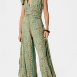 Leandra | Lichid clar sau Model floral verde