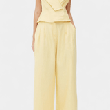 Hayden | Costum Asimetric și Pantaloni Palazzo Bikses