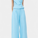 Hayden | Costum Asimetric și Pantaloni Palazzo Bikses