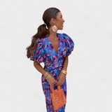 Lilija | Rochie Tropicală Aprinsă