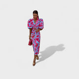 Lilija | Rochie Tropicală Aprinsă