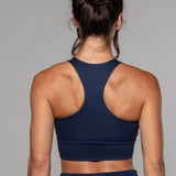 Riin | Sutien sport bleumarin cu croială lungă
