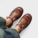 Vela™ | Pantofi de piele de lux cu cataramă
