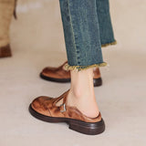 Vela™ | Pantofi de piele de lux cu cataramă