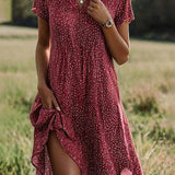 Lucia | Rochie Midi cu Stil Versatil și Feminin