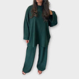 Ingrid | Set Plus Size Acanalat