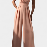 Romily | Pantaloni Eleganți Sexy cu Talie Largă și Șnur