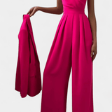 Romily | Pantaloni Eleganți Sexy cu Talie Largă și Șnur
