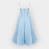 Olivia | Rochie midi elegantă cu drapaj