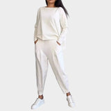 Klaudija™ | Elegant T-Shirt și Set de Pantaloni Scurți