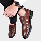 Steffen | Sandale sport din piele moale