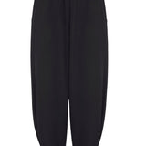 Külli | Pantaloni negri deosebit de calzi cu manșete