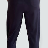 Külli | Pantaloni deosebit de caldi albastri inchis cu manșete