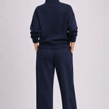 Külli | Pantaloni de sport extrem de calzi, bleumarin închis
