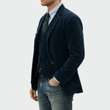 Tommy™ | Costum și vestă din catifea în 2 piese