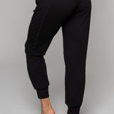 Tula | Pantaloni de yoga neagri Harem