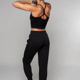 Tula | Pantaloni de yoga neagri Harem